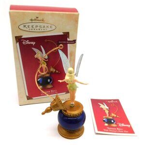 Hallmark Keepsake Disney Tinker Bell Magical Movement Ornament with Box 2002